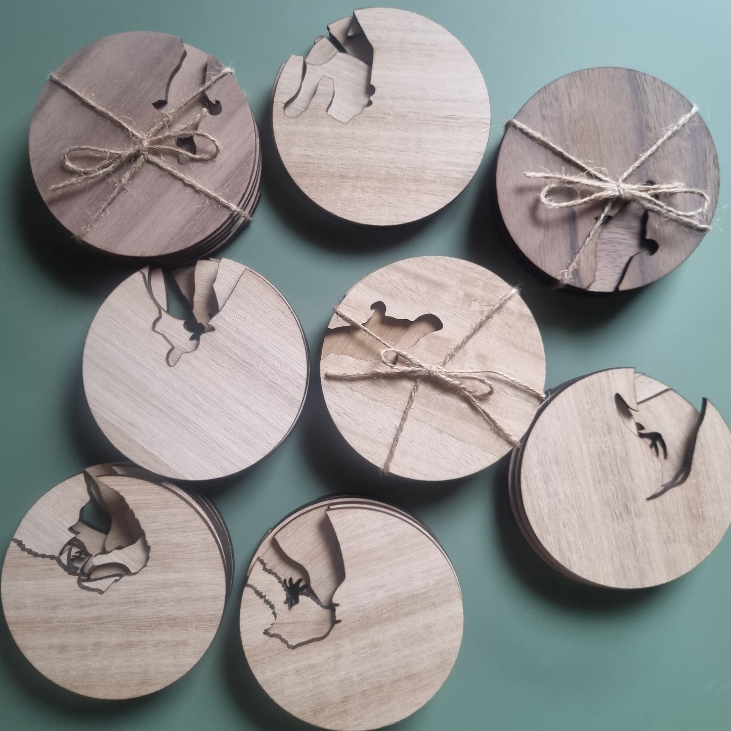 Cutout coasters - Australian Animals (BULK)
