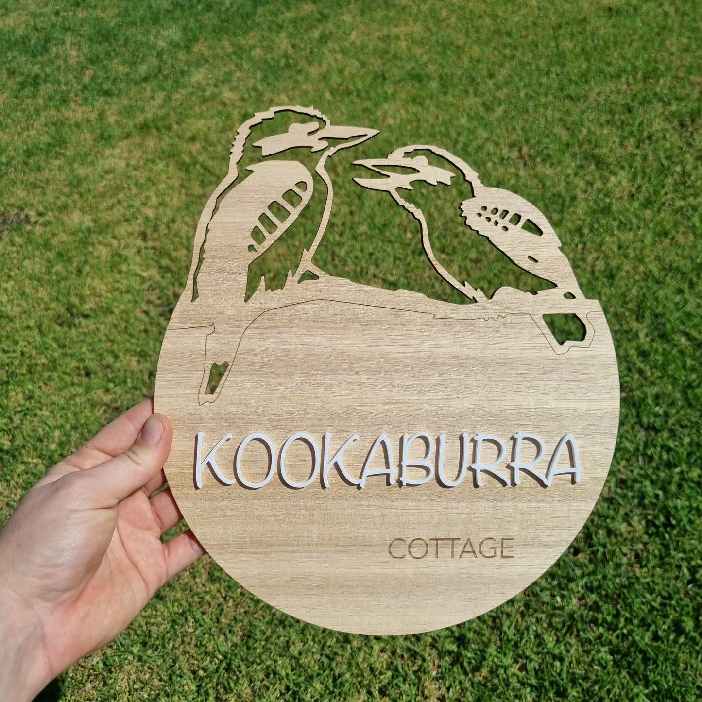 Name plaque - Kookaburra