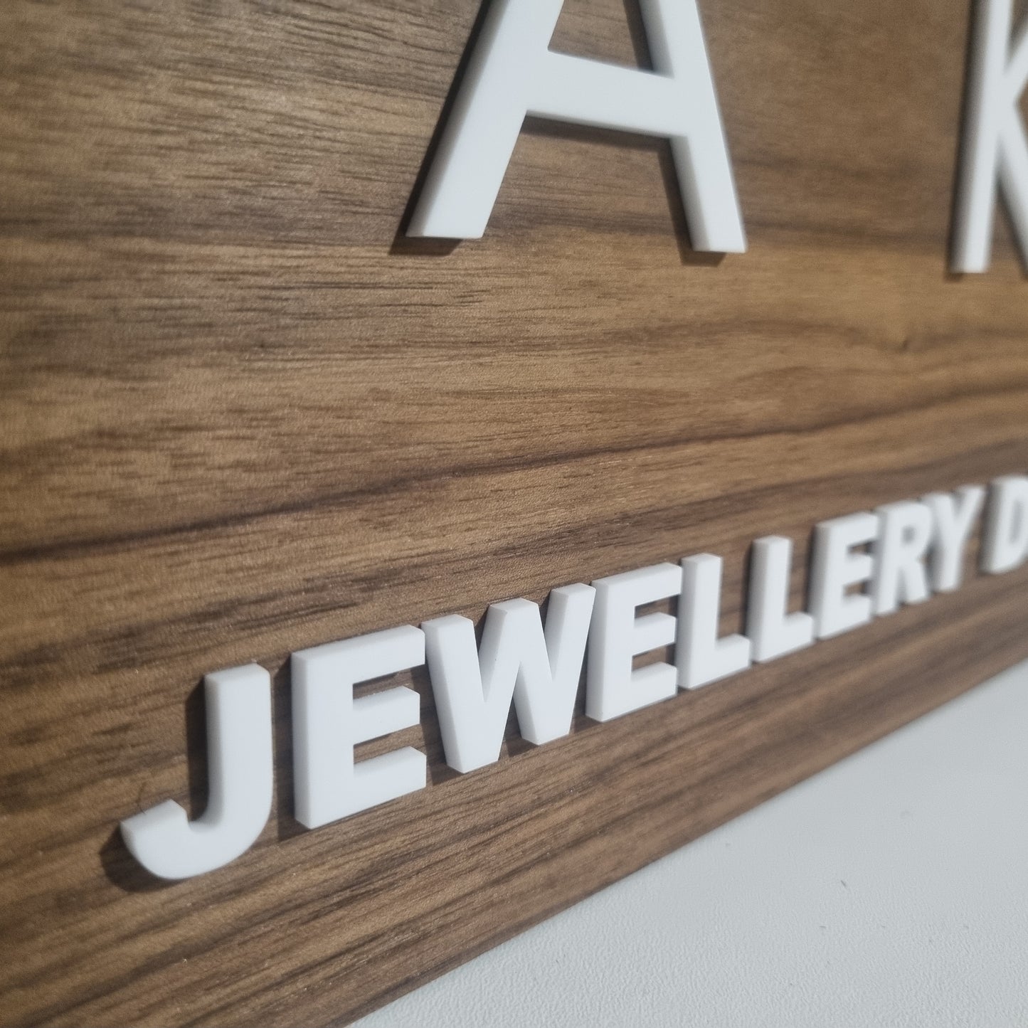 Rectangle business sign - A2 - 60x42cm