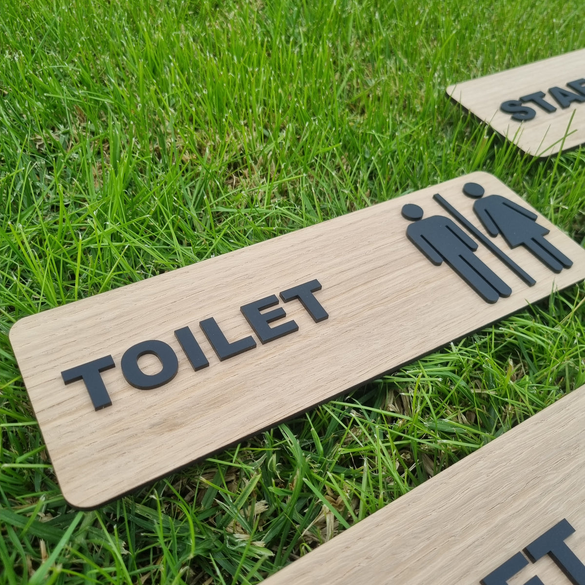 Toilet sign