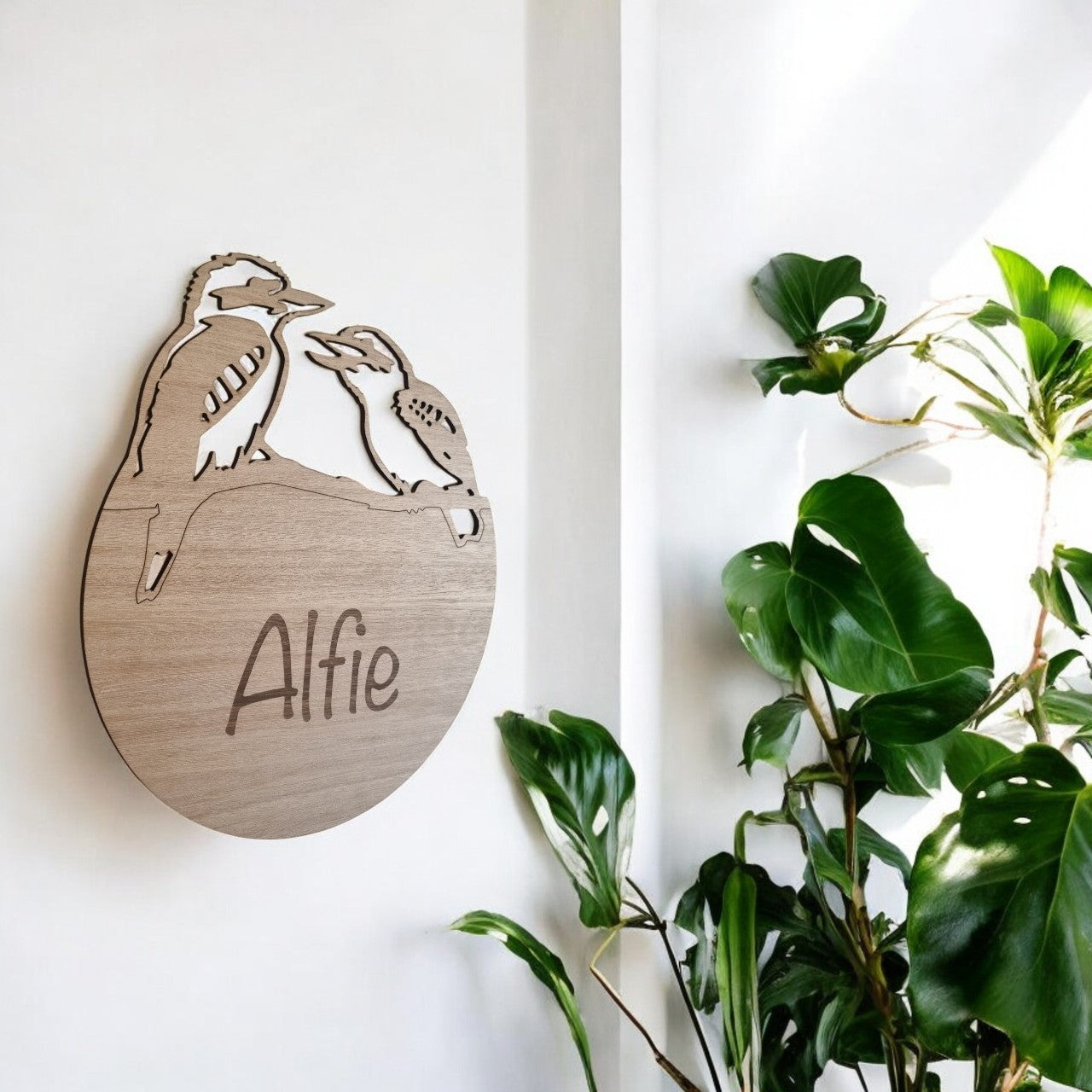 Name plaque - Kookaburra