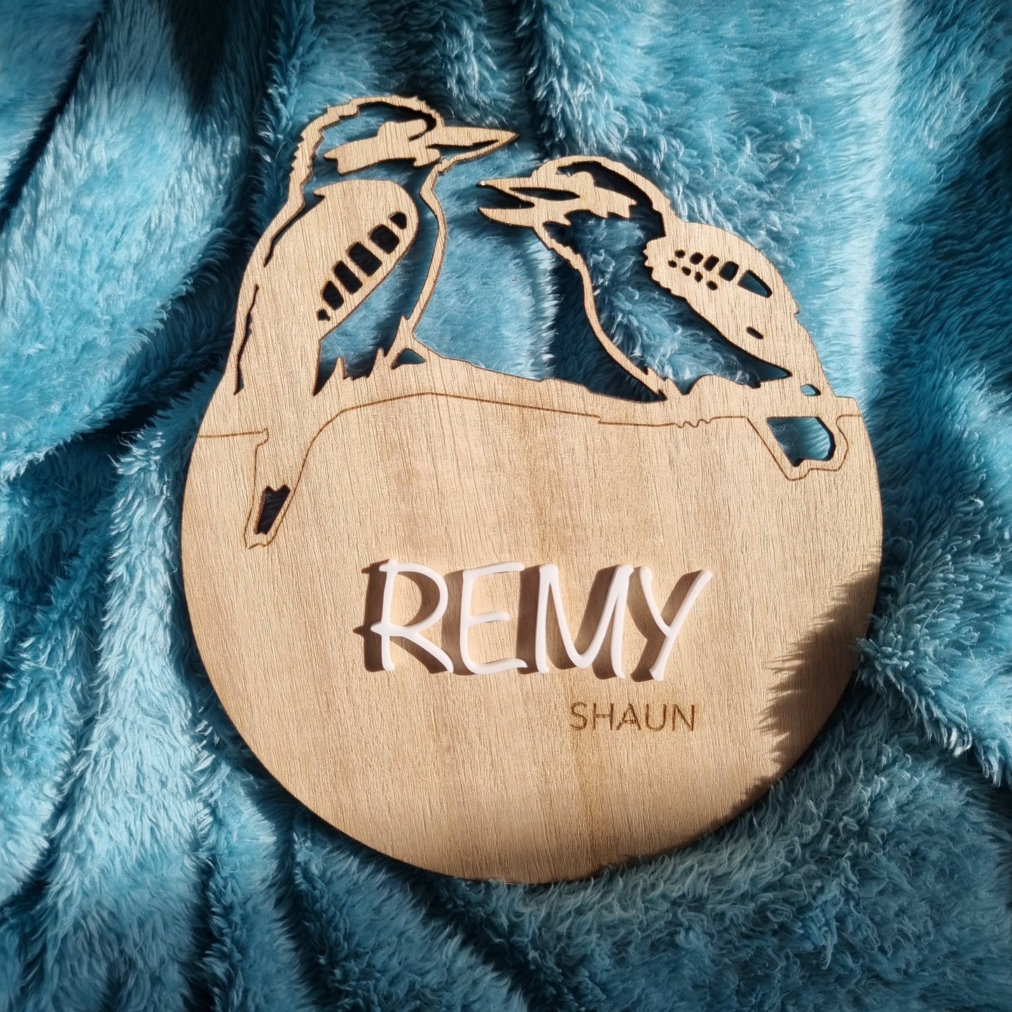 Name plaque - Kookaburra