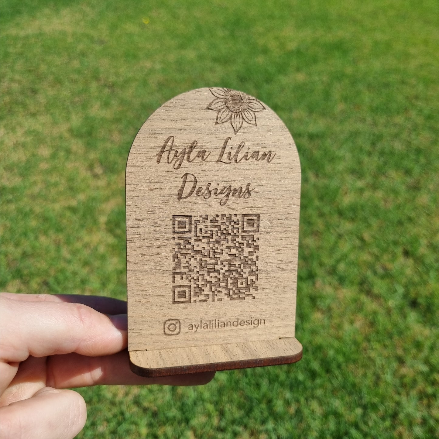 Mini QR code with logo