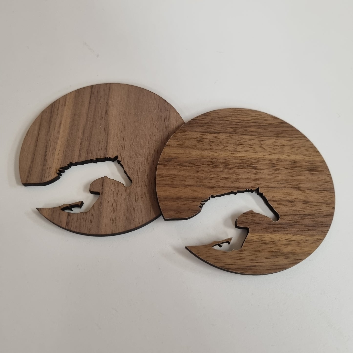 Cutout coasters - Horse