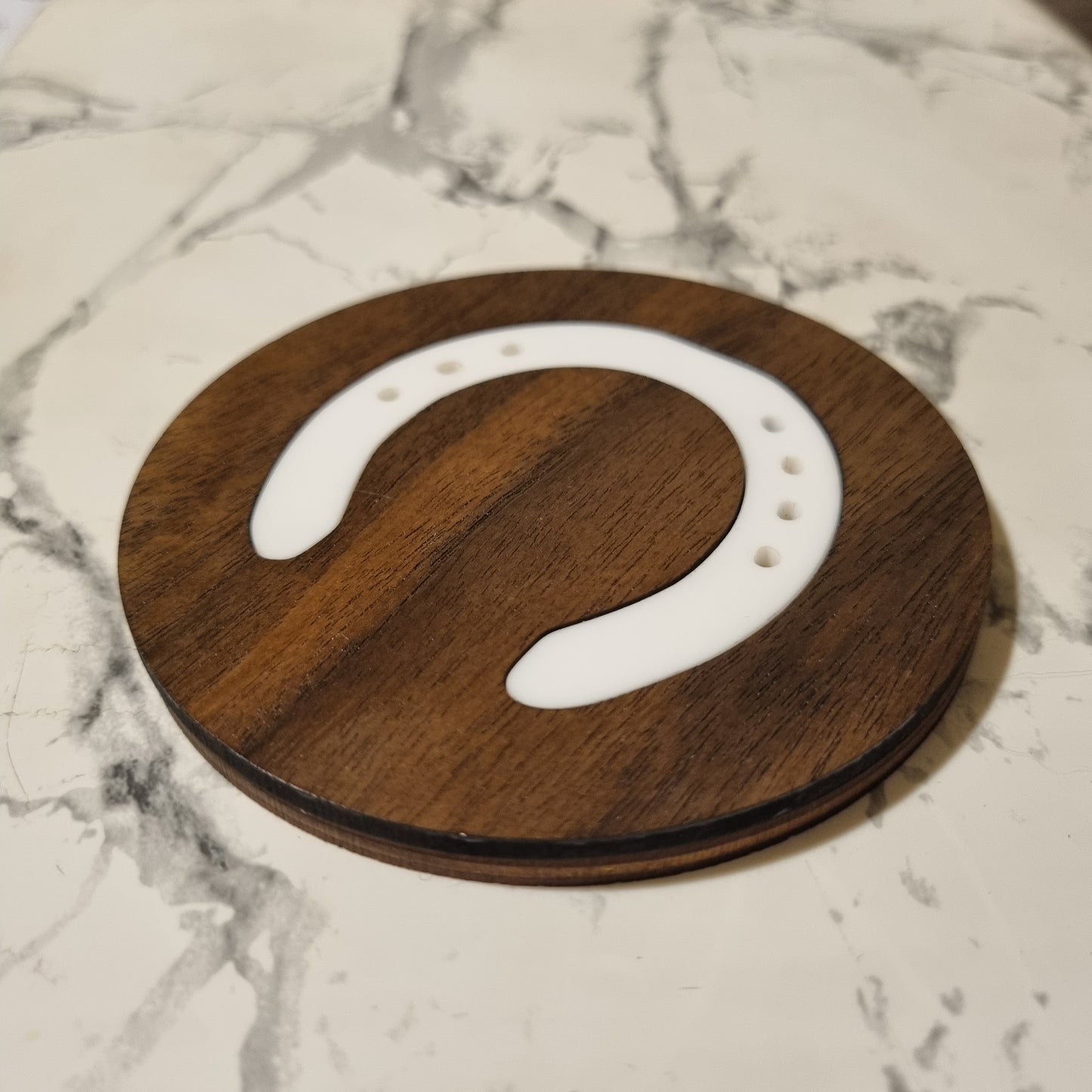 Horse shoe coasters - set of 4