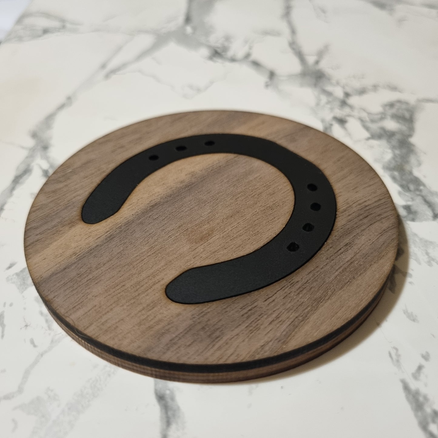 Horse shoe coasters - set of 4