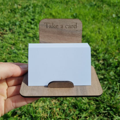 Business card holder