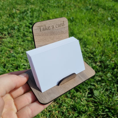 Business card holder