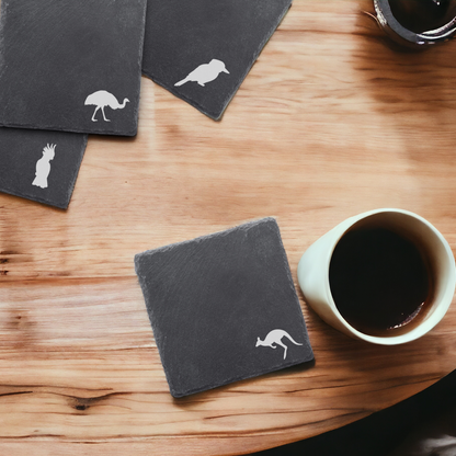 Slate coaster - Australian Animals