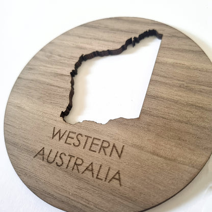 Coaster set of 9 Australian States