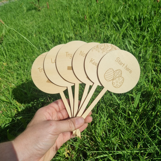 Easter Hunt - Garden stakes