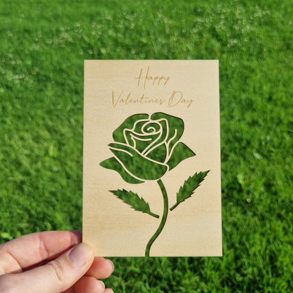 Wooden cards - Valentine Day