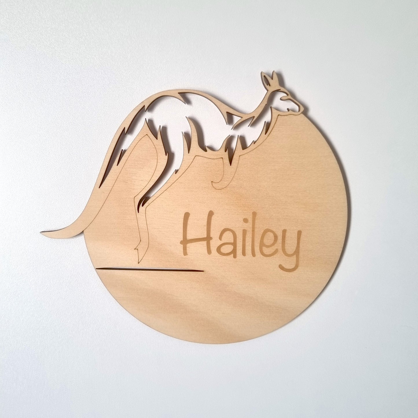 Name plaque - Kangaroo