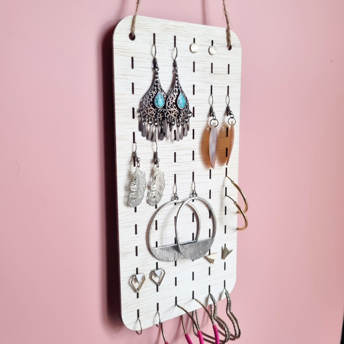 Hanging board - earring holder