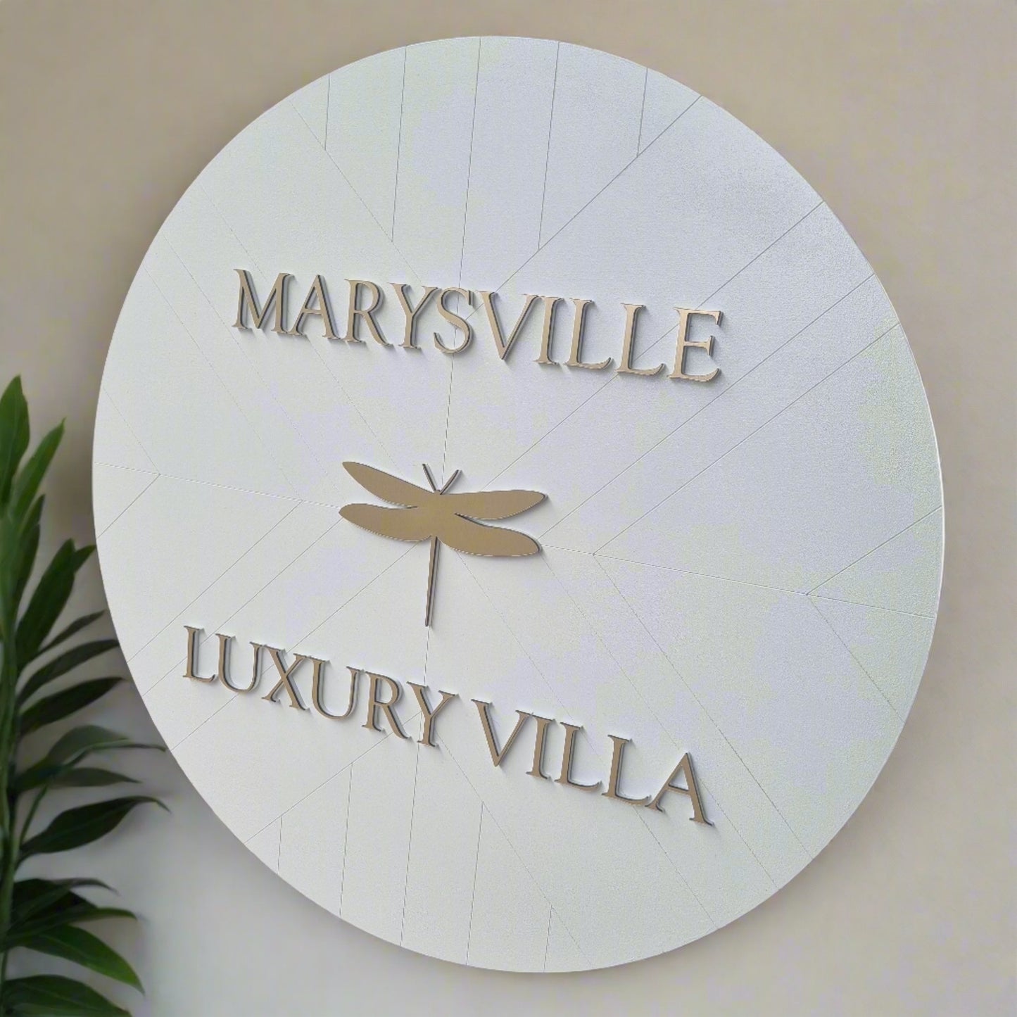 Round mosaic sign (60cm)