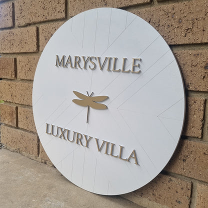 Round mosaic sign (45cm)