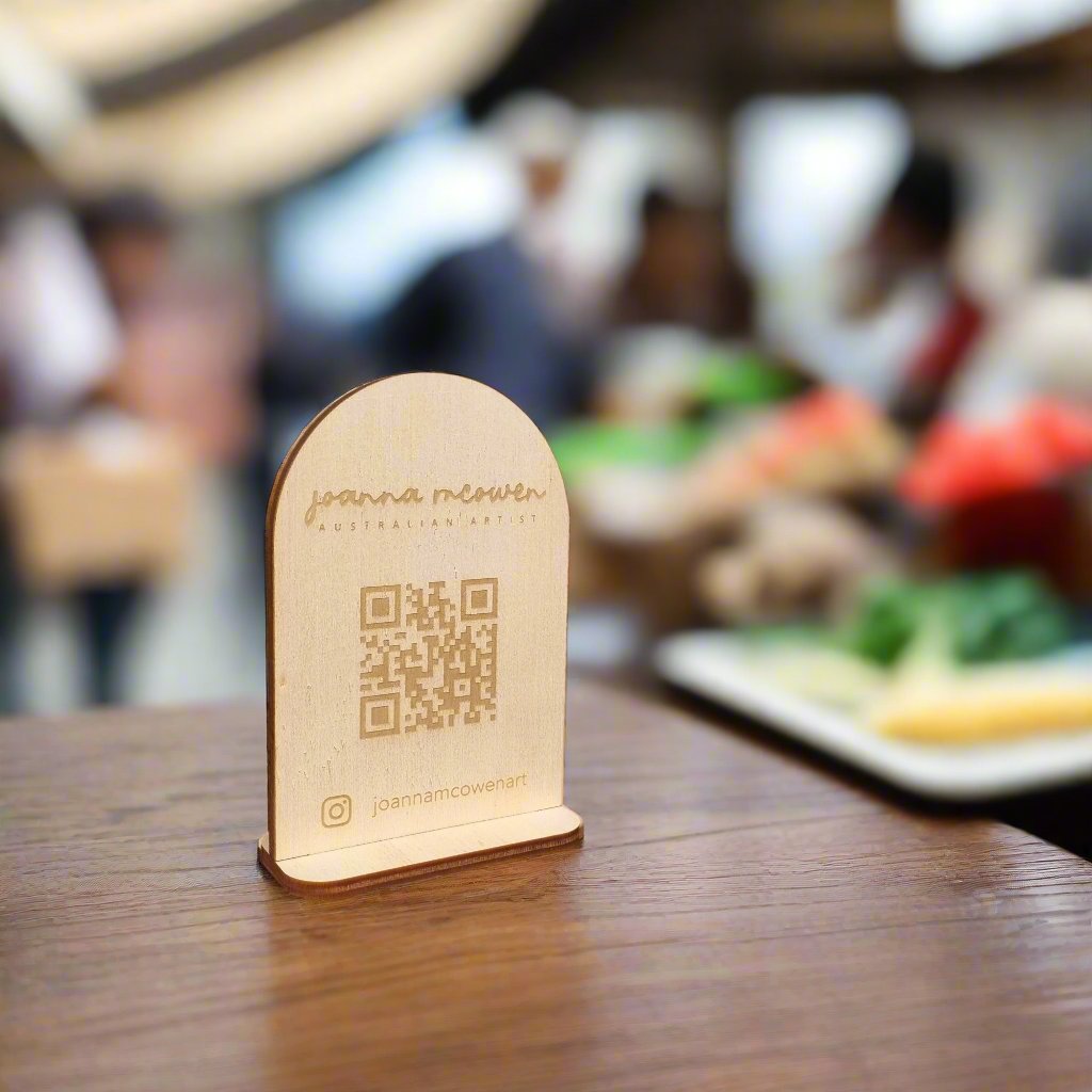 Mini QR code with logo