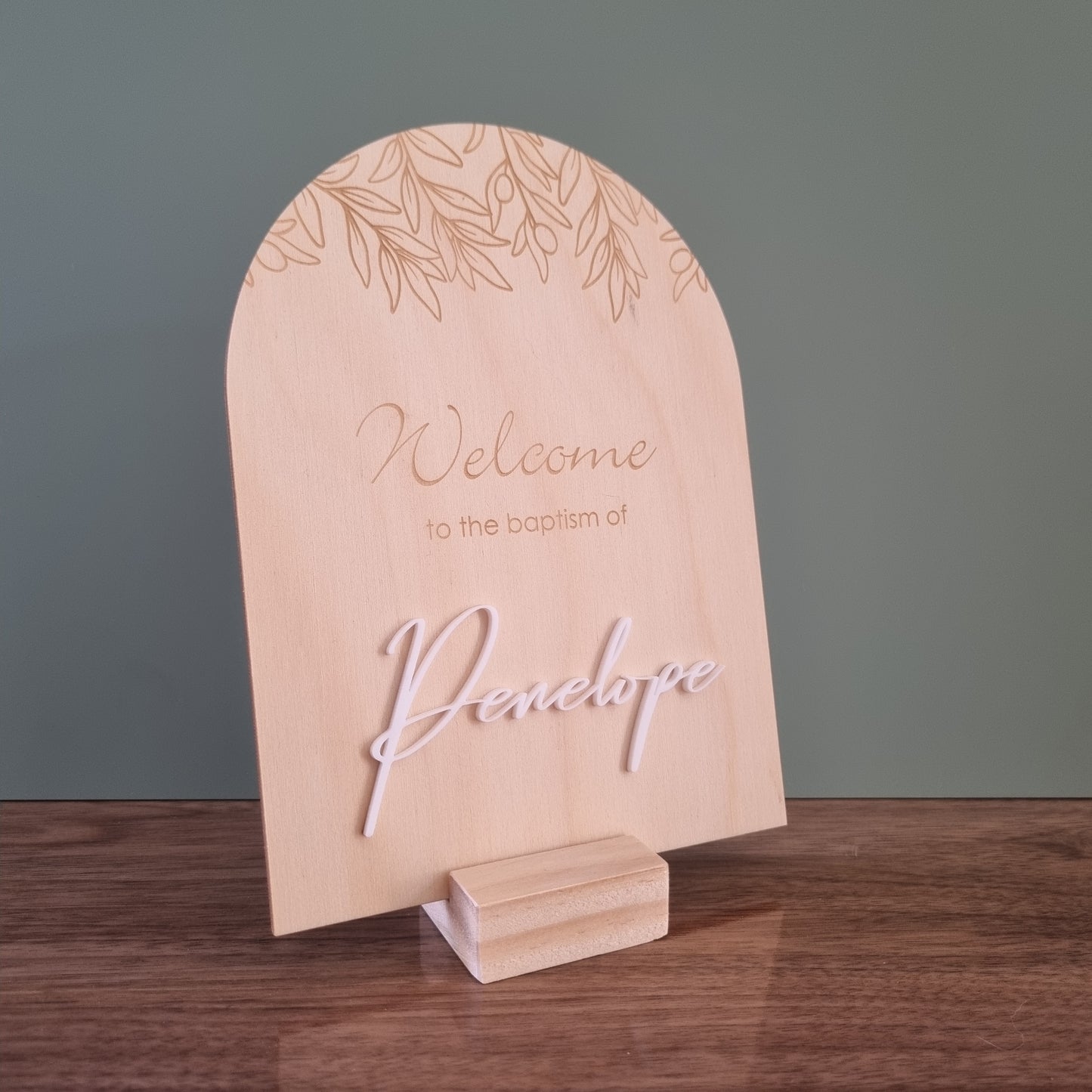 4mm slotted block - sign holder