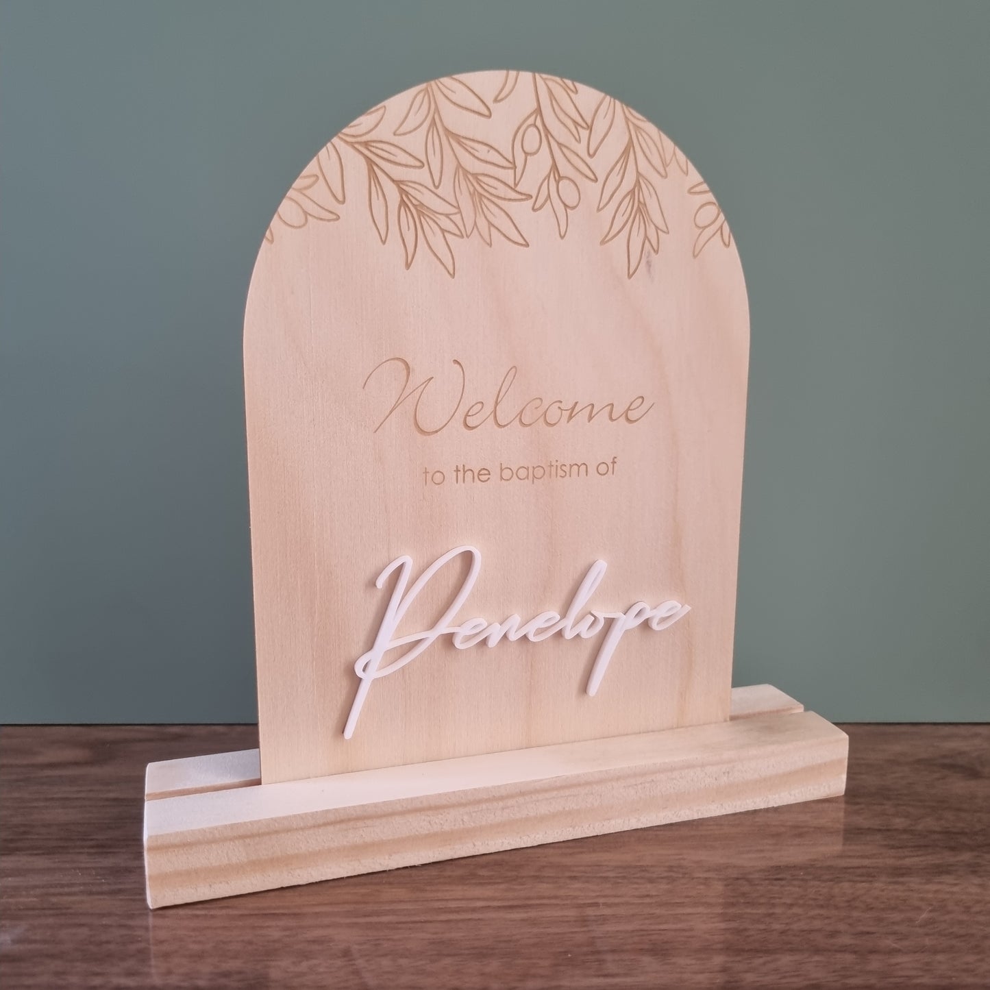 4mm slotted block - sign holder