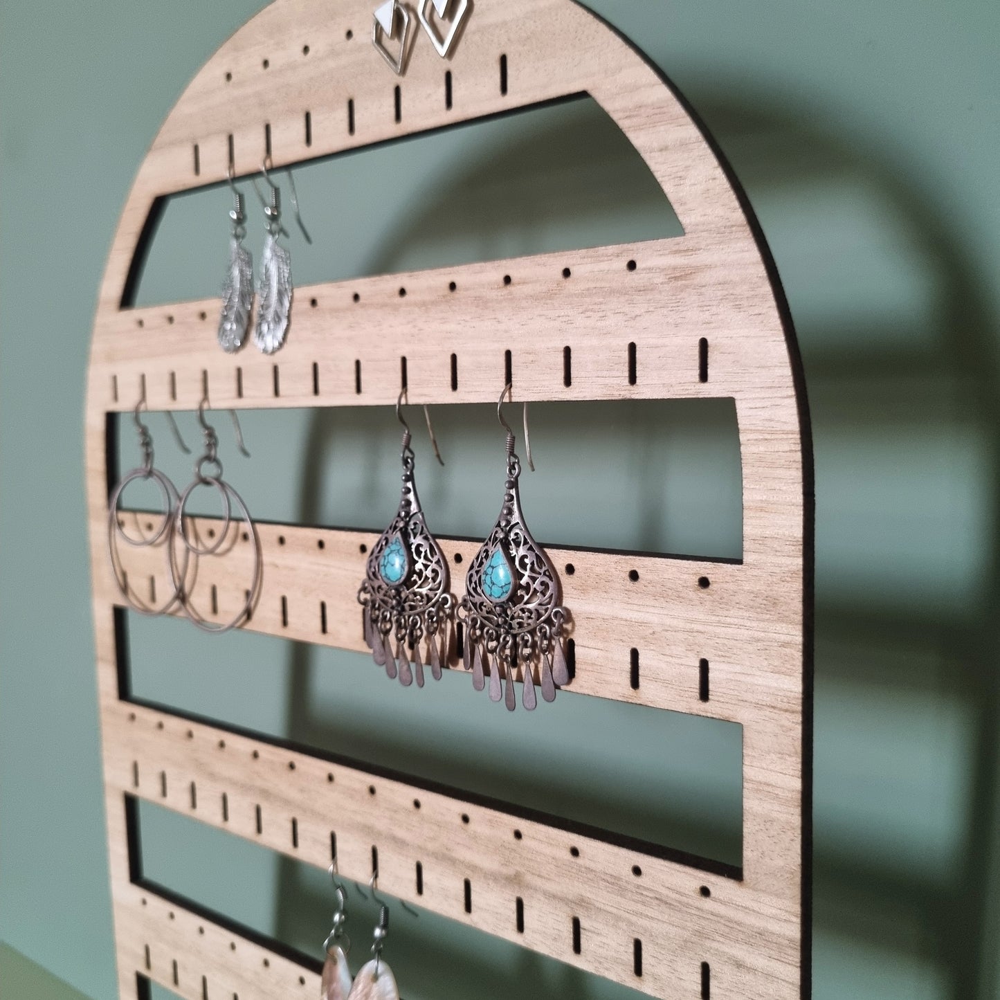 5 tiers earring holder