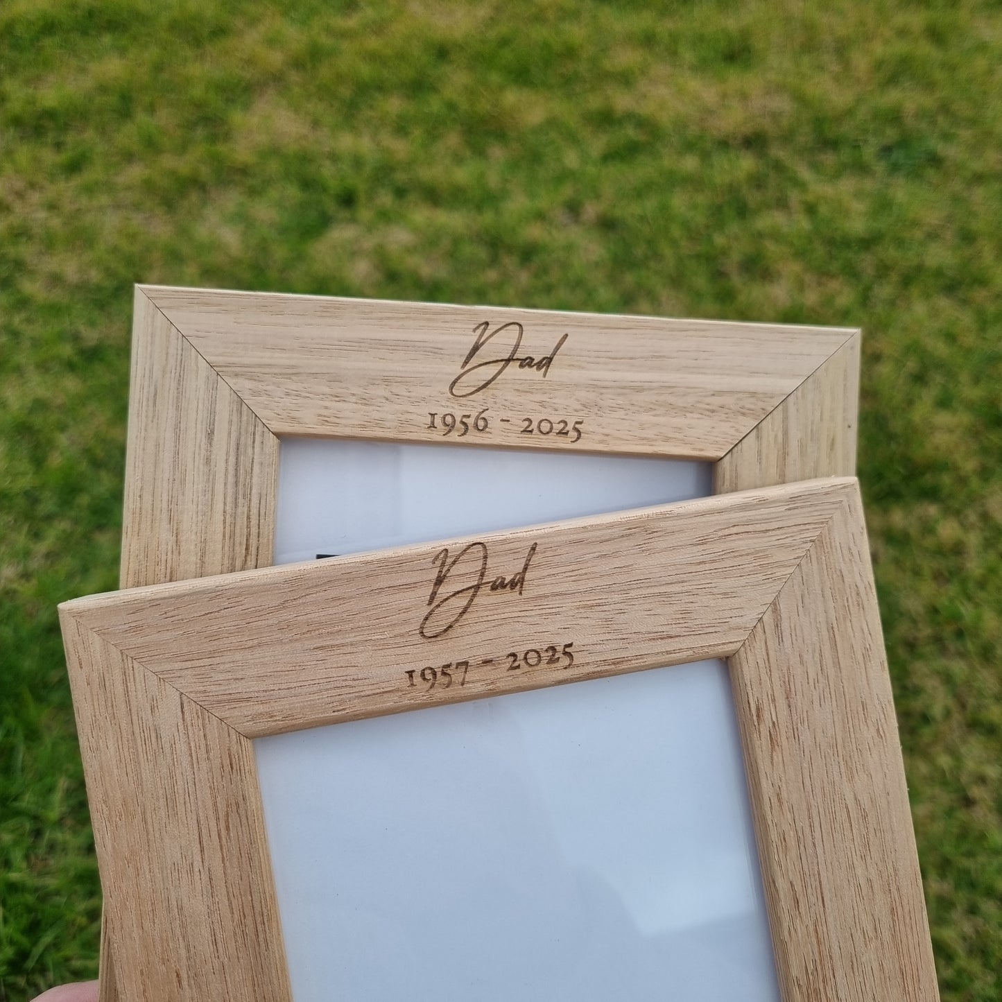 Engraved photo frame - 4x6 picture
