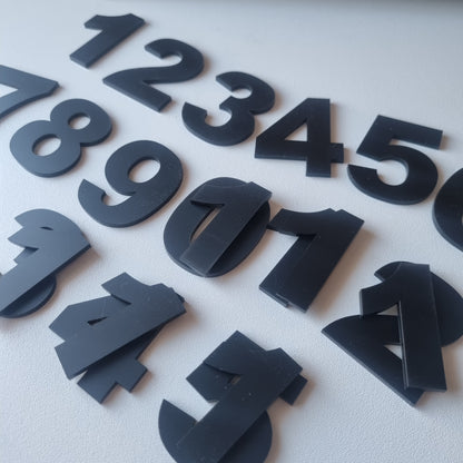 Laser cut letter