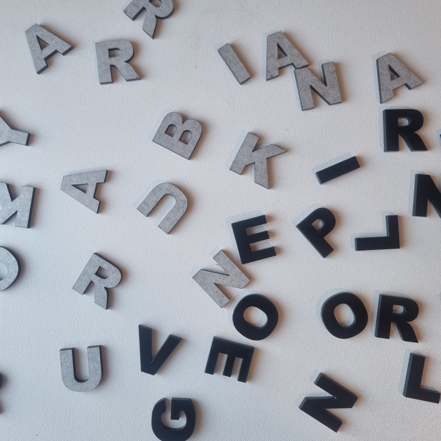 Laser cut letter