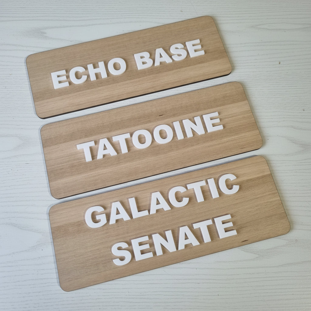 Name Room sign