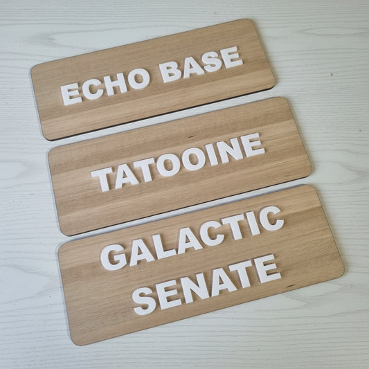 Name Room sign