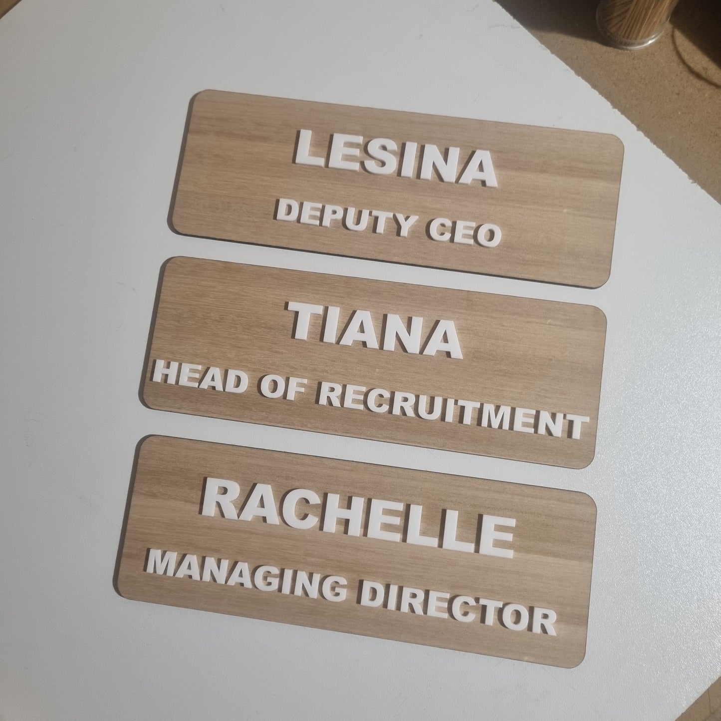 Name Room sign