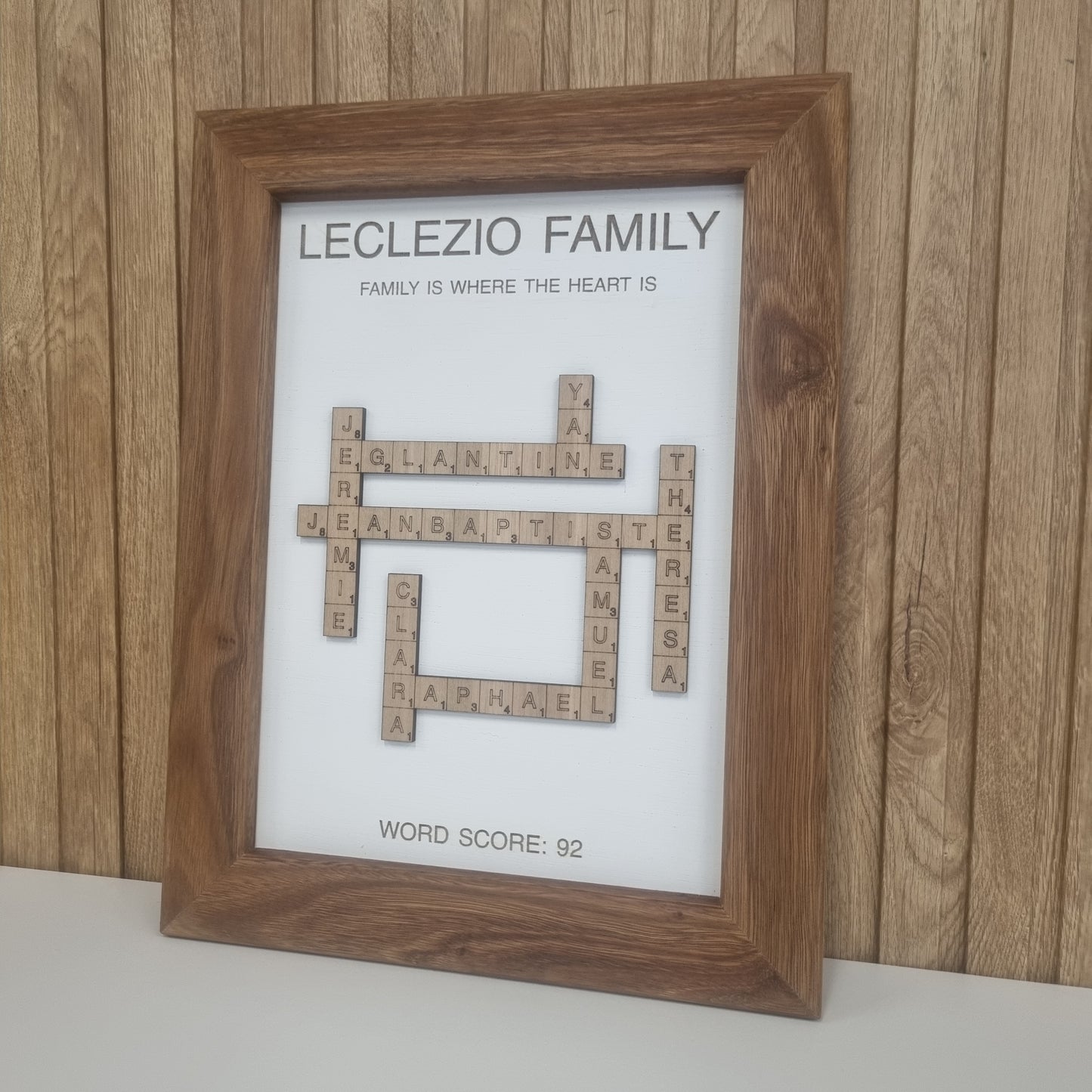 Family Name Sign - Crosswords