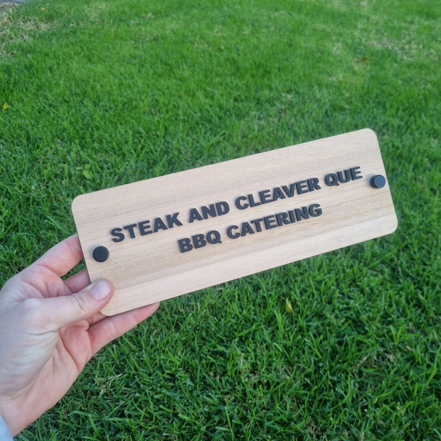 Name Room sign - with stand offs