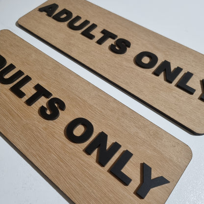 Name Room sign
