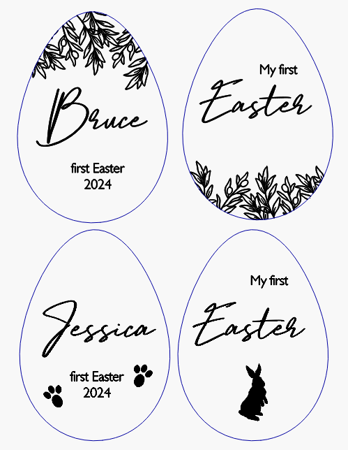 Easter disc egg