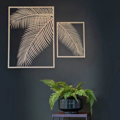 Palm tree Leaves Wall Art