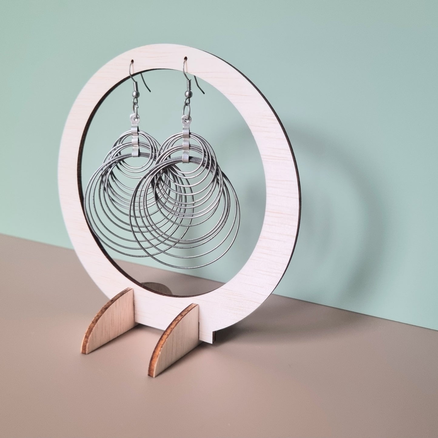 Single pair - circle earring holder