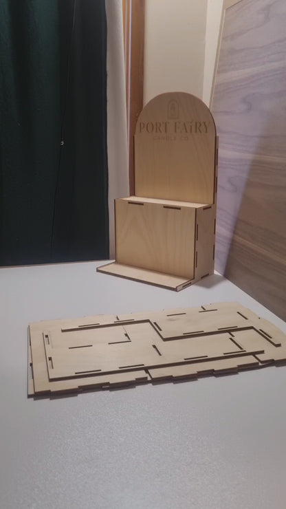 Product display shelves - 2 levels