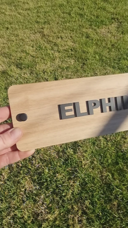 Name Room sign - with stand offs