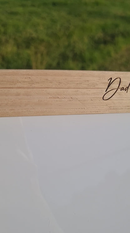 Engraved photo frame - 8x10 picture