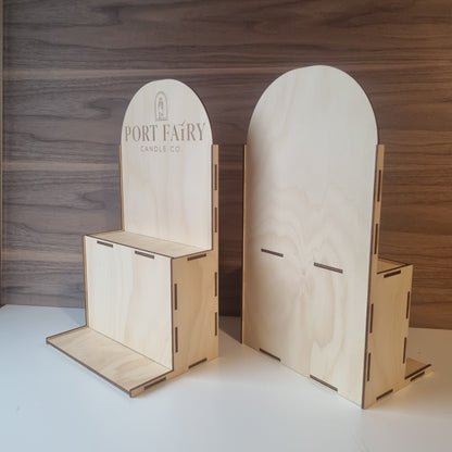 Product display shelves - 2 levels