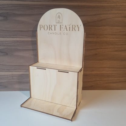 Product display shelves - 2 levels