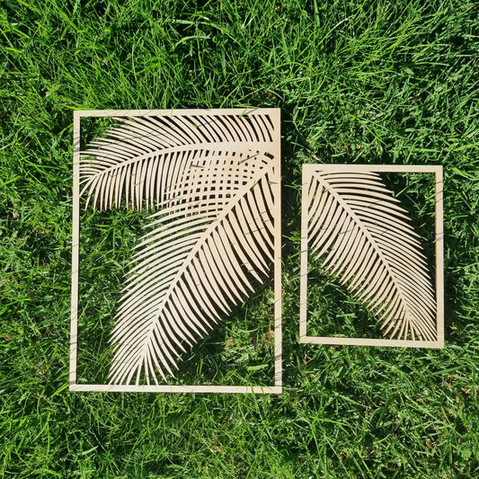 Palm tree Leaves Wall Art